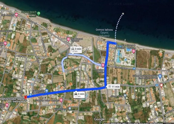 Menta 1-Bedroom Apartment By Aelios In Ialysos